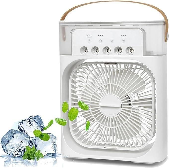 "Stay Cool Anywhere with the Portable USB Electric Air Cooler Fan!"