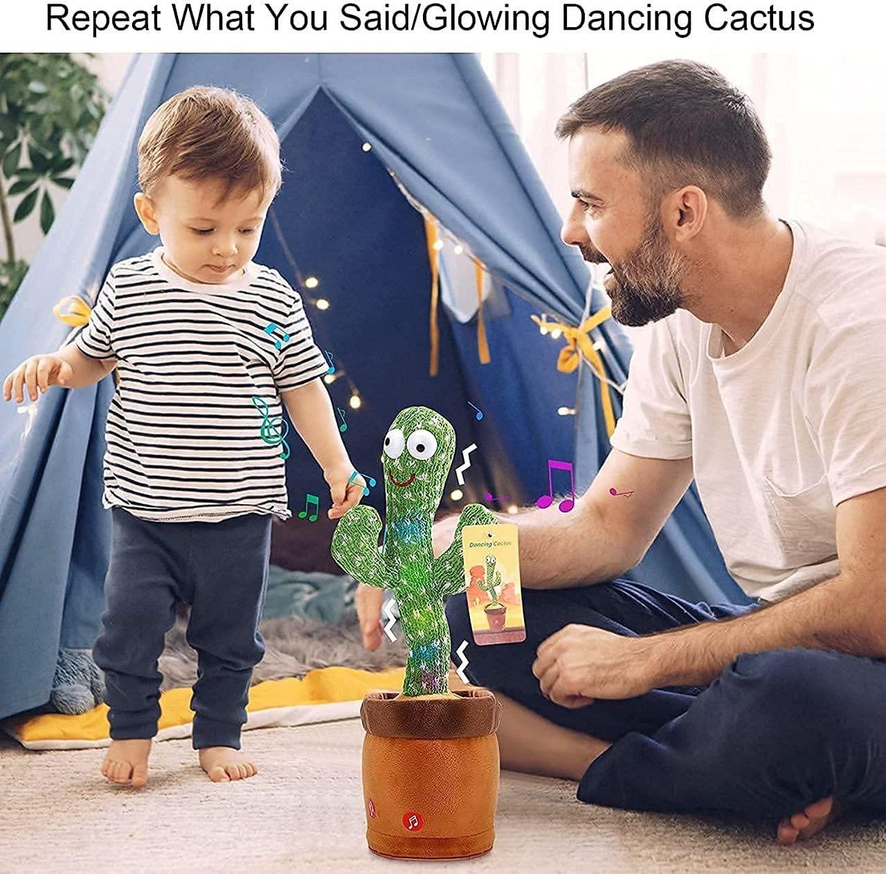 LED Musical Dancing & Mimicry Cactus Toy so Funny