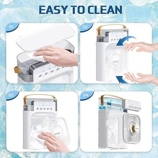 "Stay Cool Anywhere with the Portable USB Electric Air Cooler Fan!"